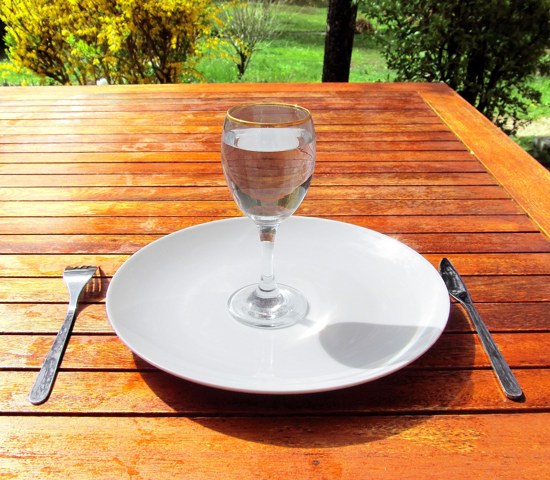 Bicchiere d'acqua